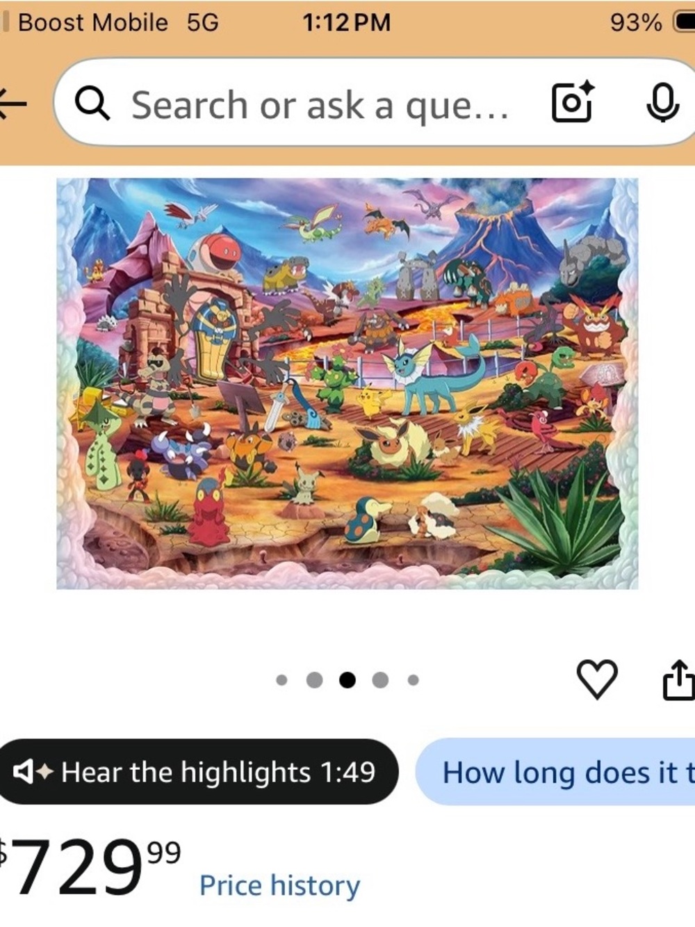 Pokemon Puzzle OVER 40,000 pieces pre-release